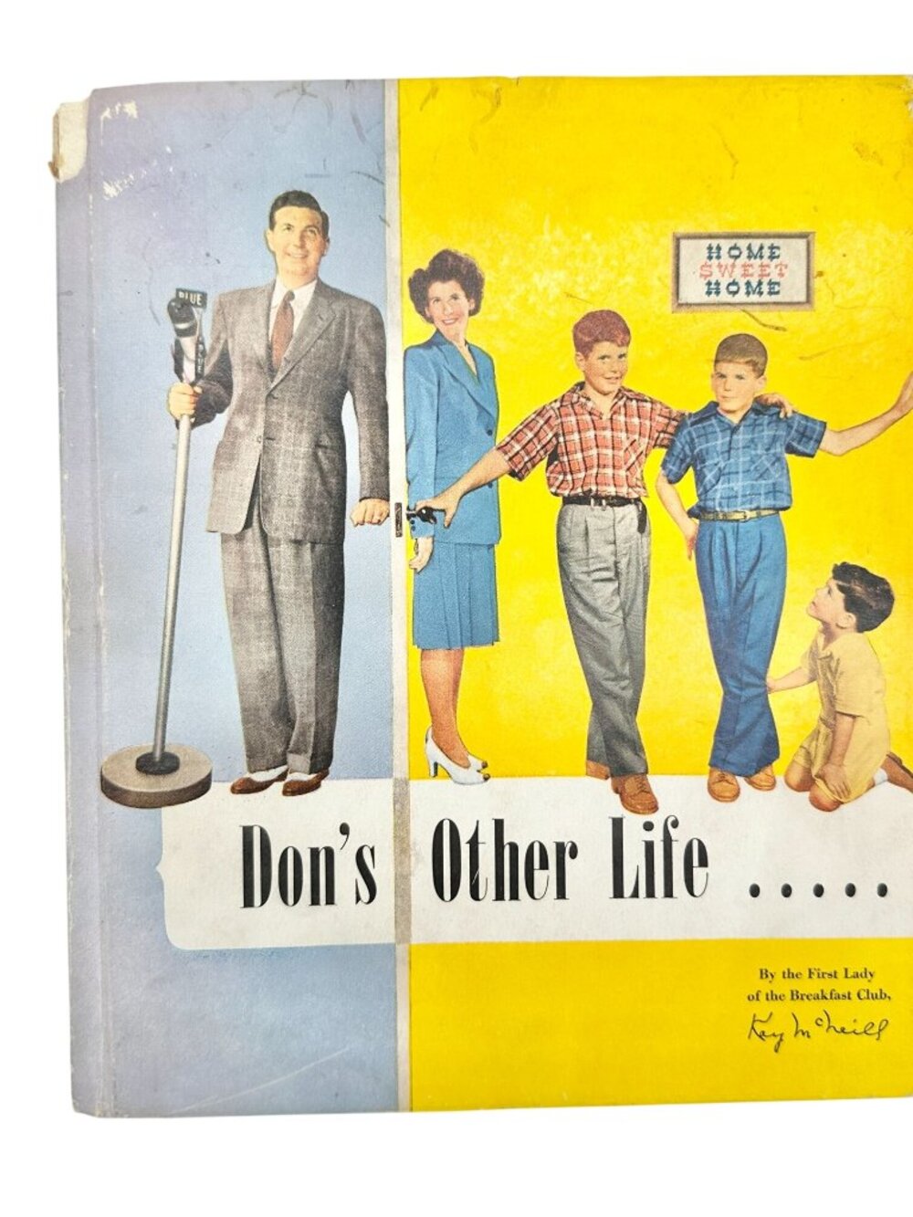 Dons Other Life Book By Kay McNeil 1944 Hardcover Breakfast Club Humor & Stories